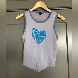 urban outfitters tank top w/ open back
